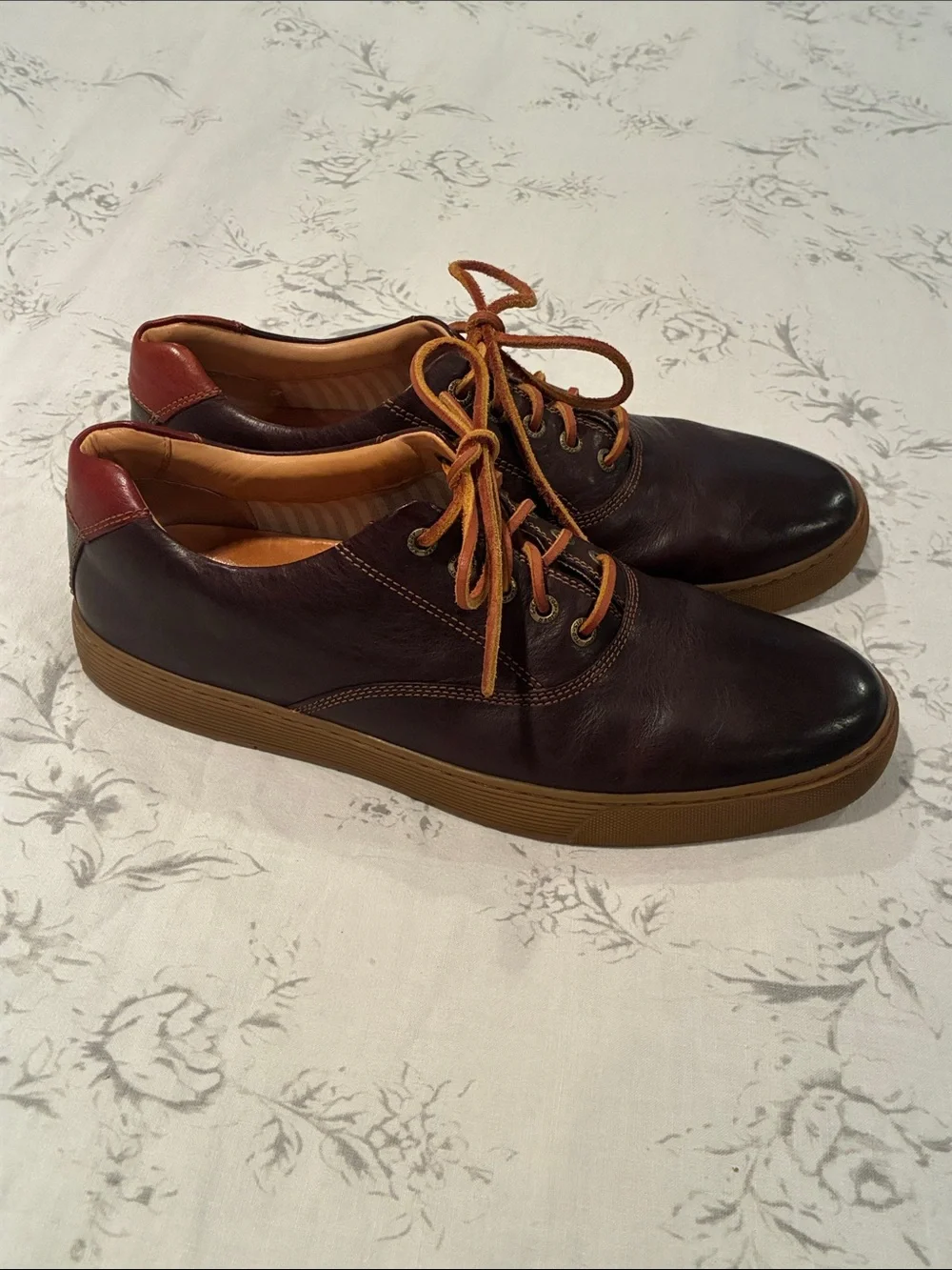 SPERRY GOLD CUP TOP SIDE BROWN LEATHER MENS 11.5M SHOES